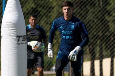De Unin a la Seleccin Argentina: el arquero Agustn Chvez se meti en la Sub 20 para el Sudamericano